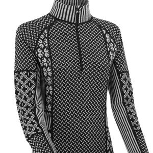Kari Traa Smekker Half-Zip Base Layer Top - Women's XL/Black STY: 622681 NWT